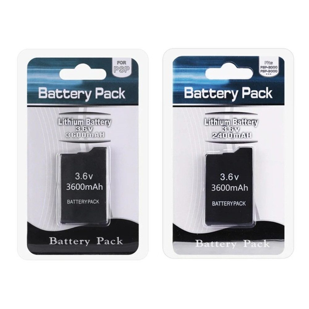 for PSP 2000/3000 3.6V 3600mAh Rechargeable Lithium Battery Pack for PSP 1000 PSP-S110 3600mAh Lithi