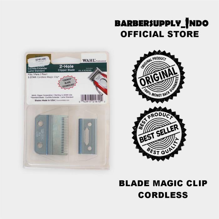 nandasilvina | MATA PISAU WAHL MAGIC CLIP CORDLESS ORI USA / WAHL BLADE MAGIC CLIP