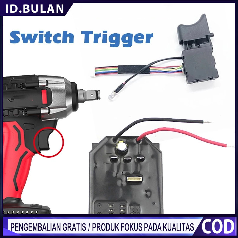Modul Impact Jld Saklar Impact Esc Brushles Saklar Impact Wrench Tombol Impact Jld