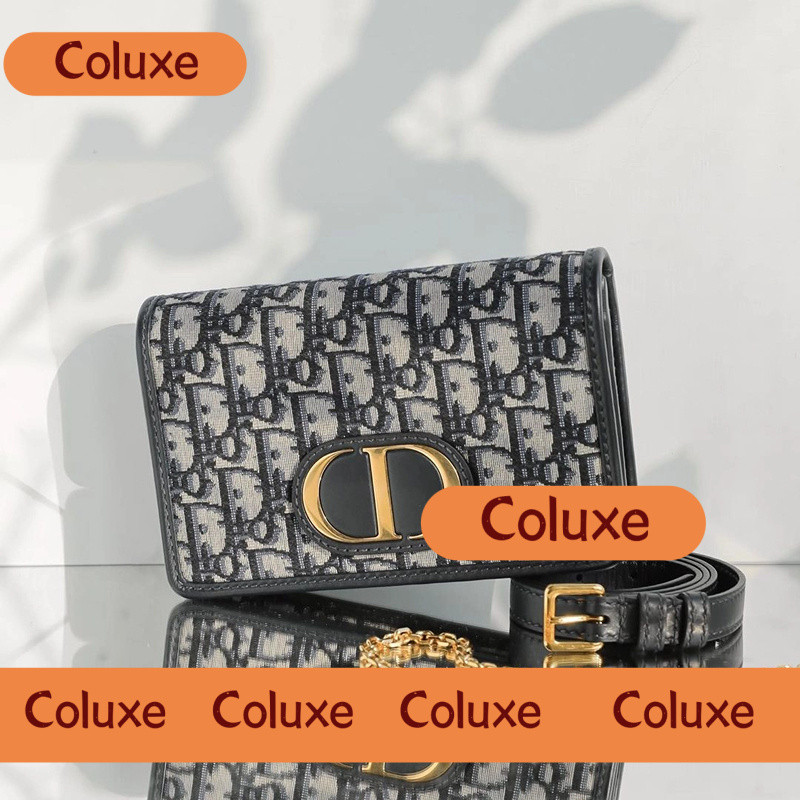 Harga termurah di shopee. Dior Asli 2-in-1 30 Montaigne Pouch Asli women's shoulder bag