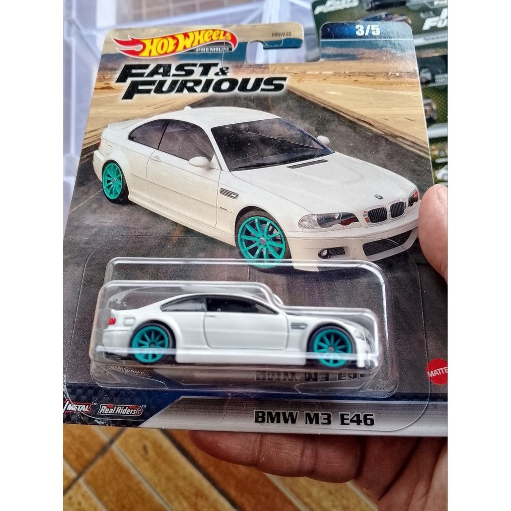 Hotwheels Premium Fast & Furious 3/5 BMW M3 E46