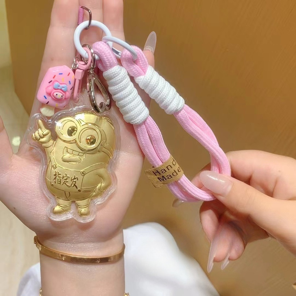 Liontin emas 20mg emas penuh 999 gantungan kunci liontin