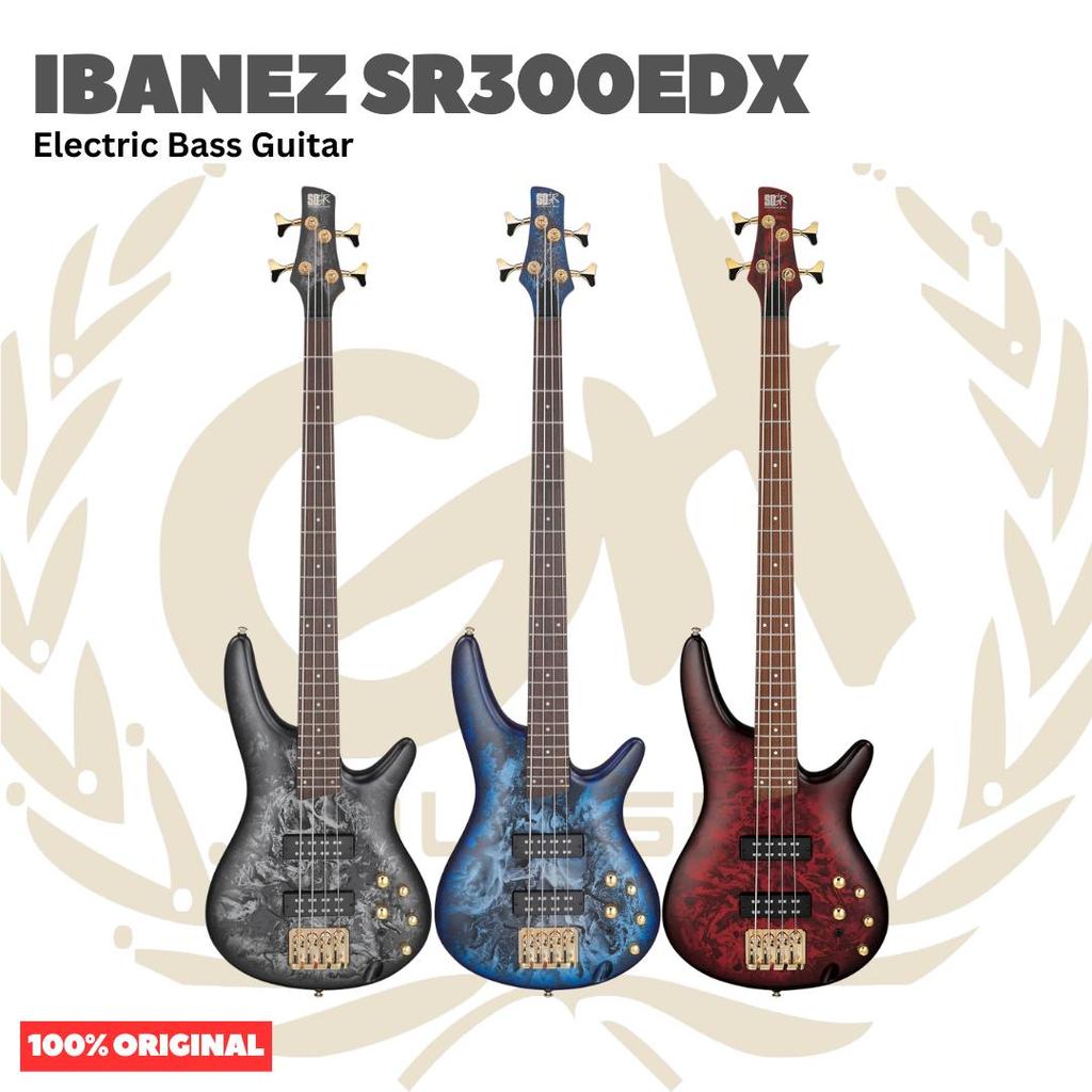 Ibanez SR300EDX Electric Bass Guitar - Bass Listrik Elektrik Original Asli