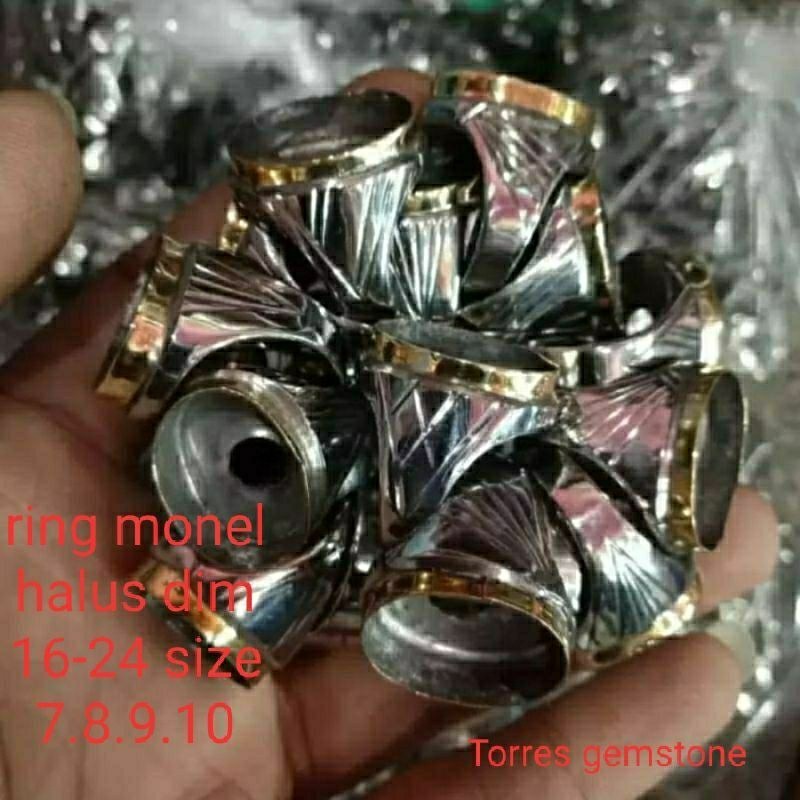 CINCIN/RING MONEL HALUS