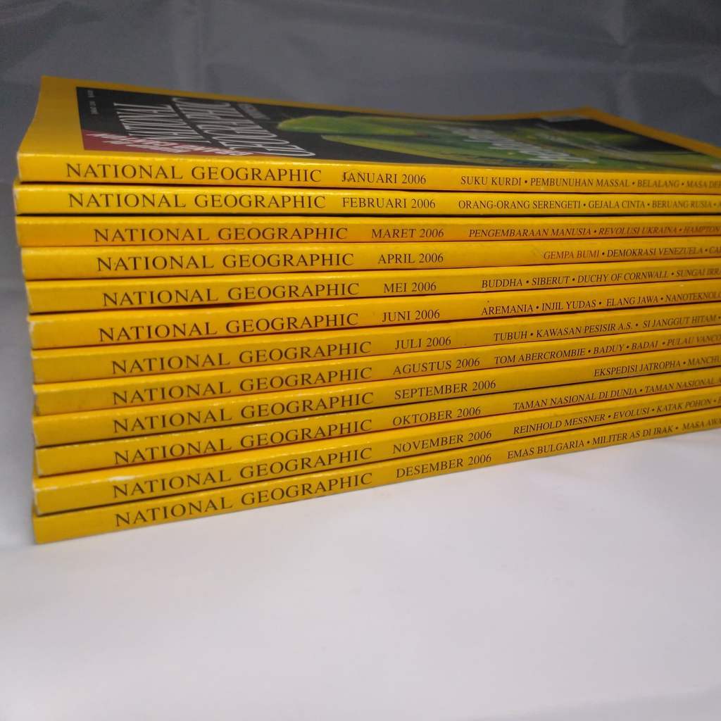 Majalah National Geographic NG Magazine Edisi 2006