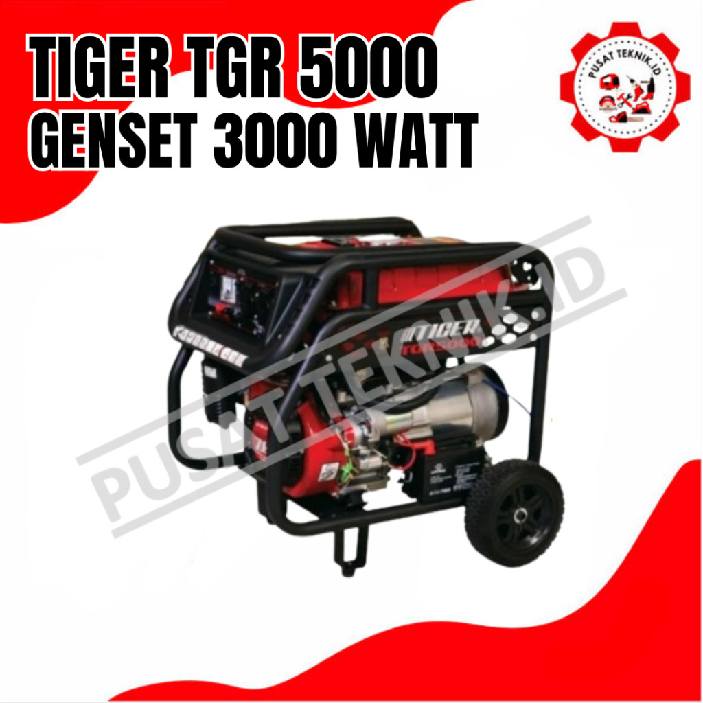 GENSET TIGER  TGR 5000 4TAK 2800W POWER GENERATOR TIGER 2800W