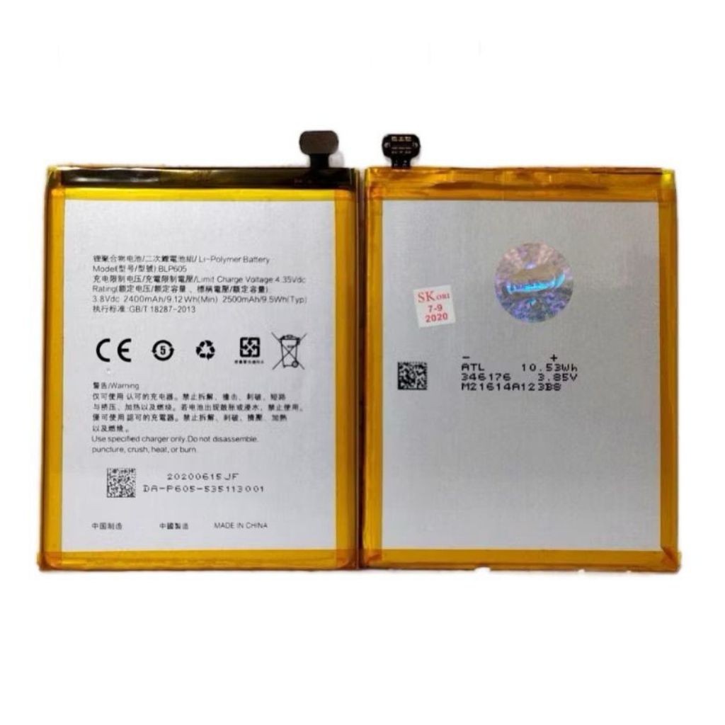 Baterai Batre Oppo Neo 7 A1603 OPPO F1 F1F - A33W BLP605 Baterai - Battery - Batre ORIGINAL