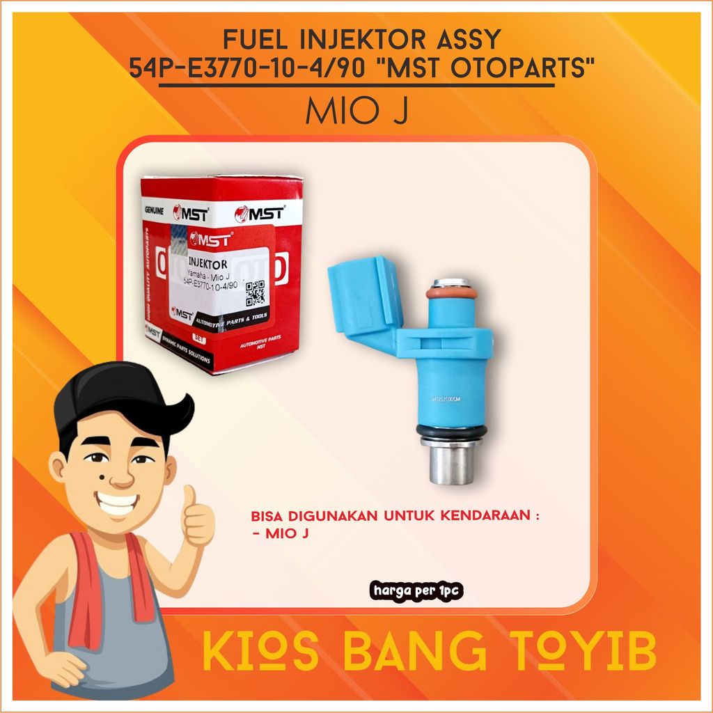 Ori MST OTO Fuel Injector MIO J 54P Soul GT 115 Injektor Assy Mio J / Soul GT 115 Fino (MST)