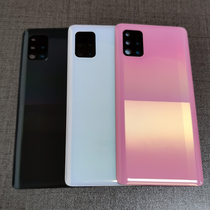 For Samsung Galaxy A51 5G Back Battery Cover Rear Housing Cover Replacement With Camera Lens for Gal