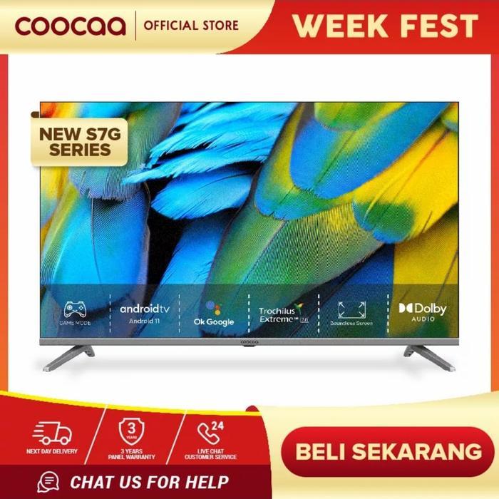 Coocaa 40 inch 40S6G Smart Android Full HD Led Tv - 40S7G