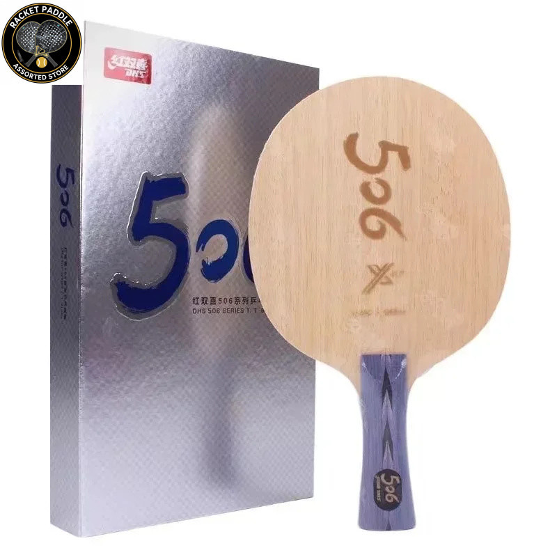 DHS TG 506X/506A Table Tennis Blade Professional Offensive Thickened Pith Ping Pong Blade with Origi