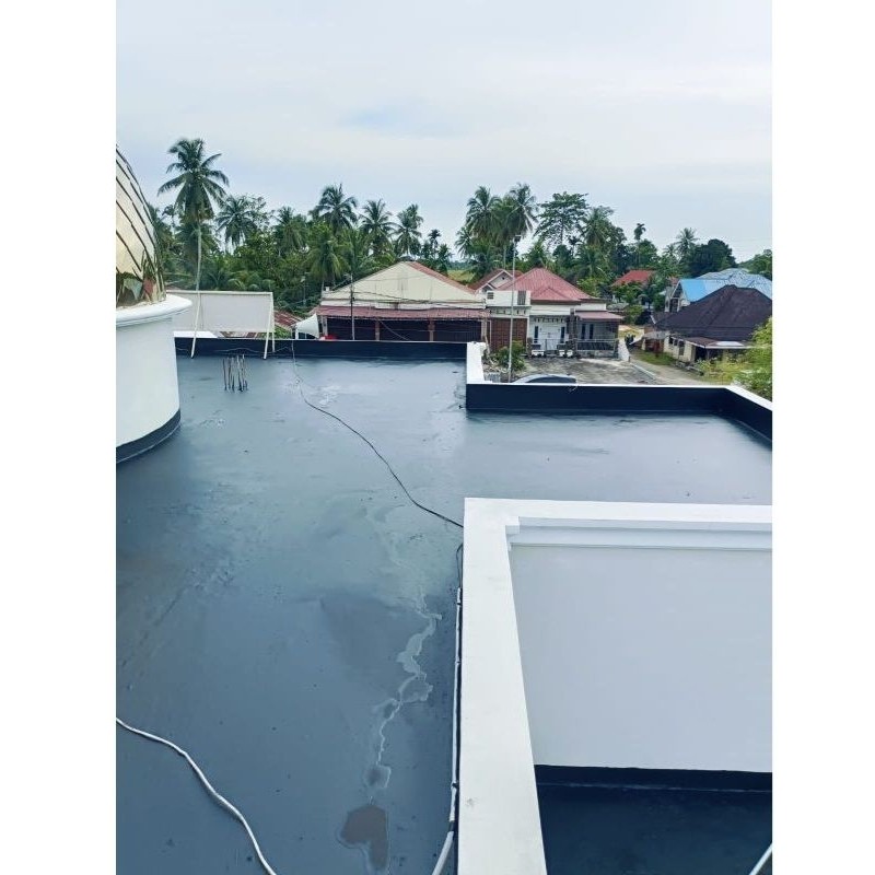 Paket Aspal Cair Premium 5Kg Anti Rembes Anti Bocor Aspal Emulsion Dak Bocor