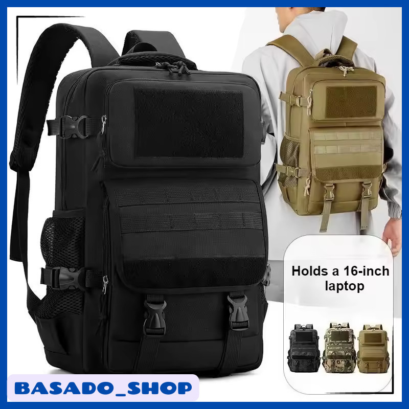 Tas Ransel Kanvas Traveling Hiking Backpack Oxford Waterproof - MJ700