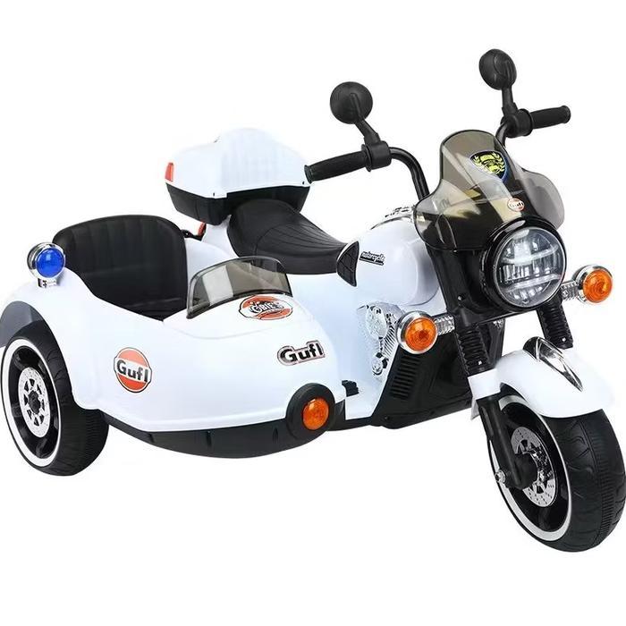 MAINAN ANAK MOTOR AKI YUKITA SUNMORI MOTORCYCLE / MOTOR AKI ANAK ADA TEMPAT DUDUK SAMPING / MOTOR AK