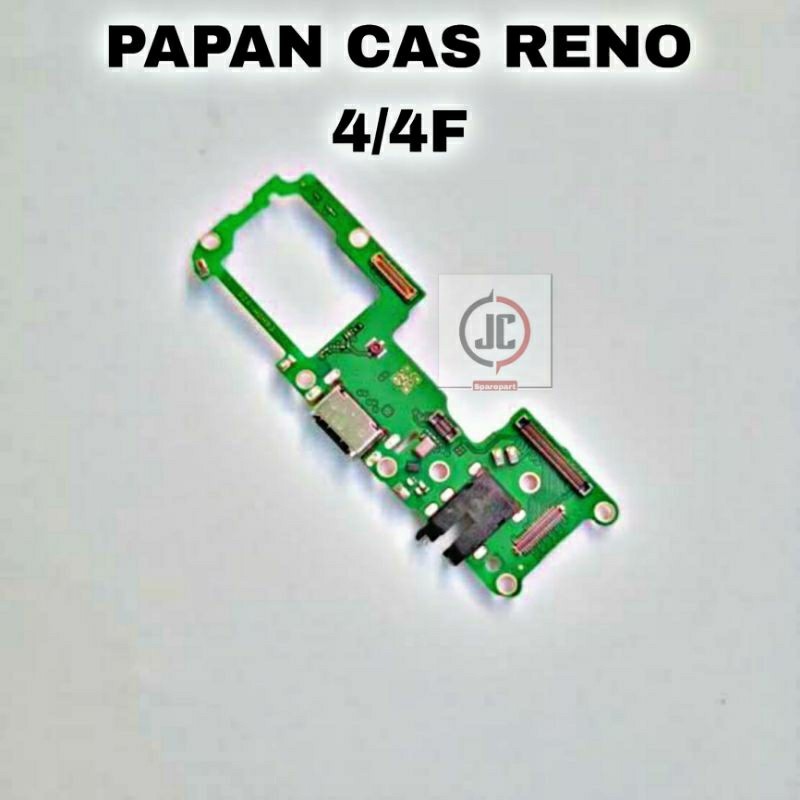 Board Charger Papan Cas PCB Headset Hansfree Oppo Reno 4 Reno 4F Mic