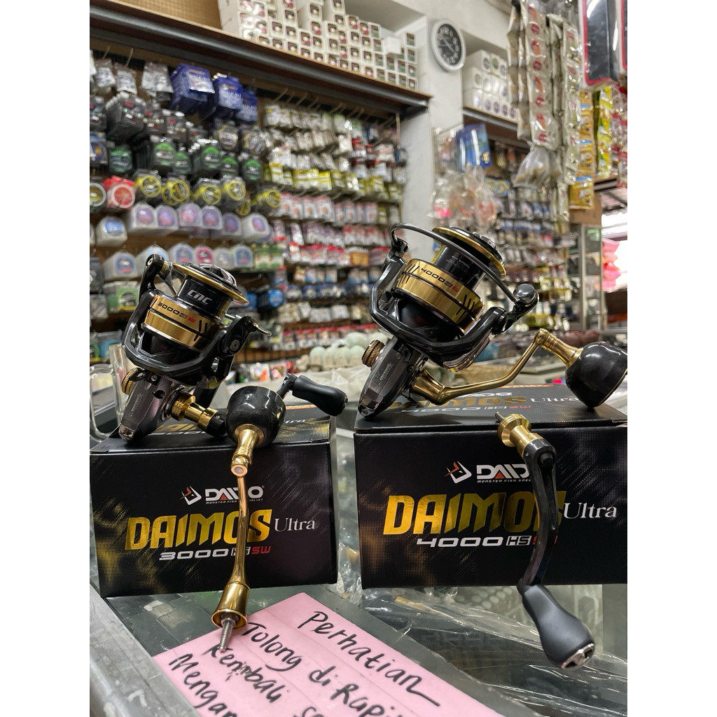 REEL PANCINGAN DAIDO DAIMOS ULTRA HS SW 3000 dan HS SW 4000