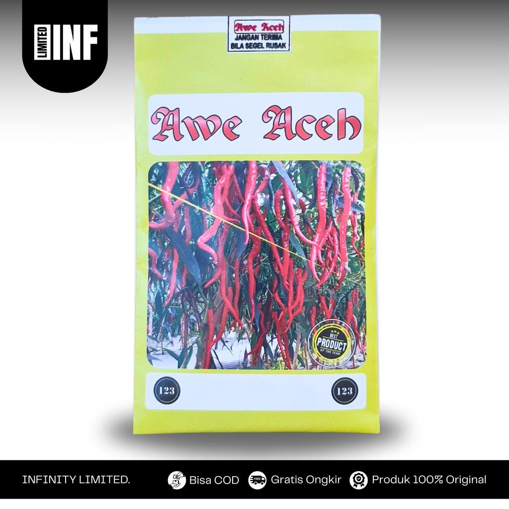 Cabe Kriting Awe Aceh Kemasan 10gr Original Pabrik CMK Awe Aceh