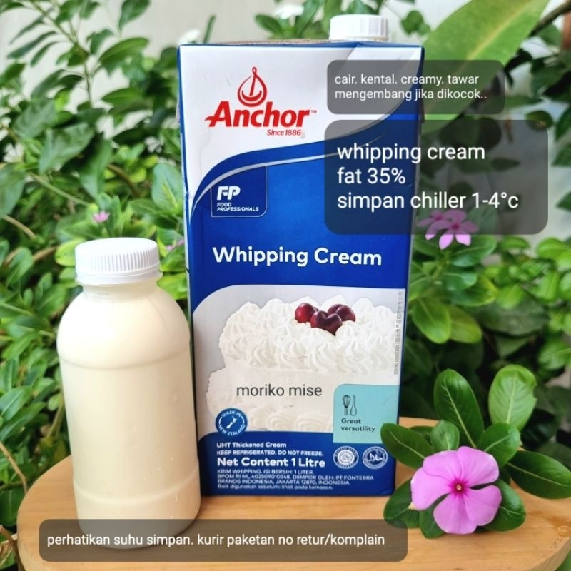 vry - anchor whipping cream REPACK 200 ml / ANCHOR extra yield REPACK 200 ml