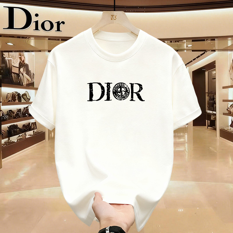kaos pria Kaos Distro Pria DIOR kaos polos T-shirt Lengan pendek kaos distro kaos pria distro origin