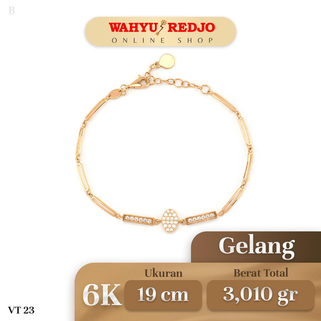Gelang Emas Kadar 6K Wahyu Redjo GL-6K-29887542