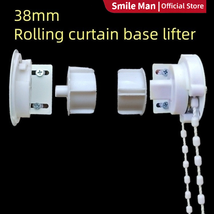 1 Set Rroller Blind Head Blind Roller Jendela Bead Chain +Bracket Roller Blind Roller Blind Chain Un