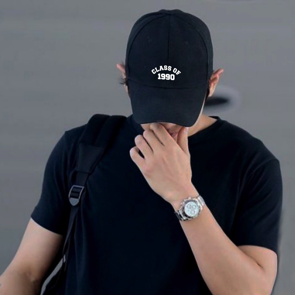 Topi Baseballcap Angka Nomor Nomer Tahun Kelahiran Abjad Huruf Teks Alphabet Class Of 1990 1991 1992