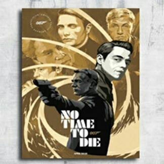 Big Salle  Poster Dinding Film James Bond