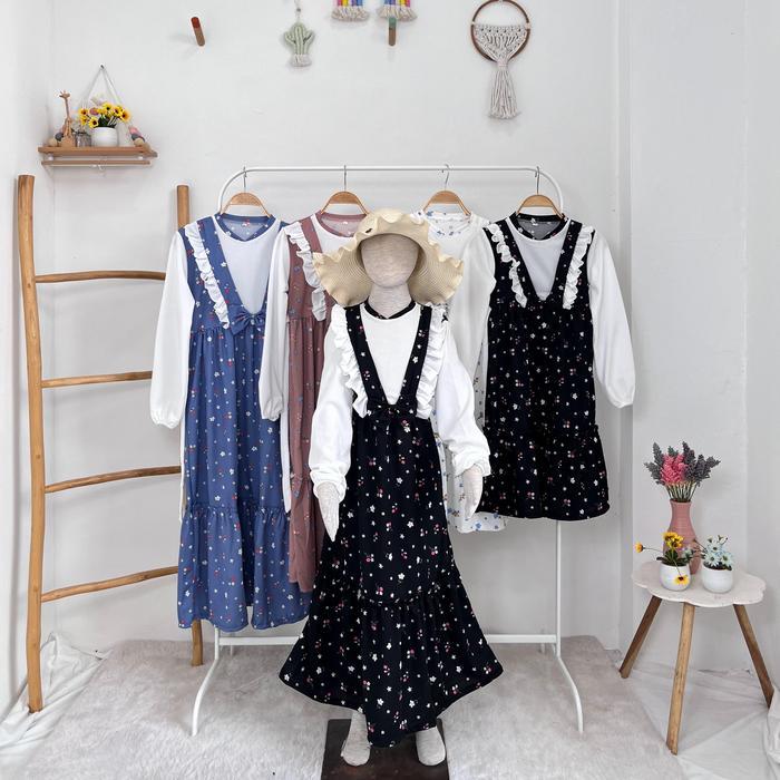 PROMO LEBARAN GAMIS ANAK LUNOX SMLXL BABY.CLOTH UNTUK UMUR 3-14 TAHUN baju muslim  panjang  remaja  