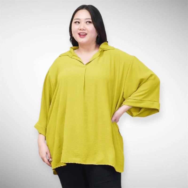 kemeja ALD crinkle jumbo ld 120 cm/blouse crinkle jumbo wanita