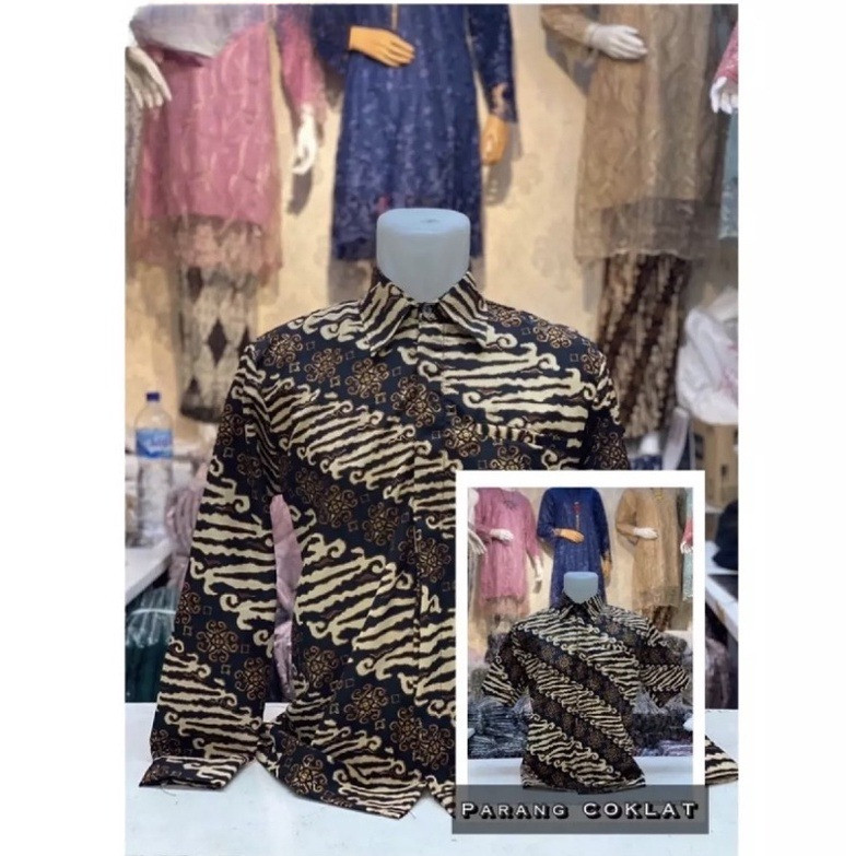 Kemeja panjang batik pria/kemeja pesta pria/batik pria panjang lengan/kemeja batik nusantara kemeja 