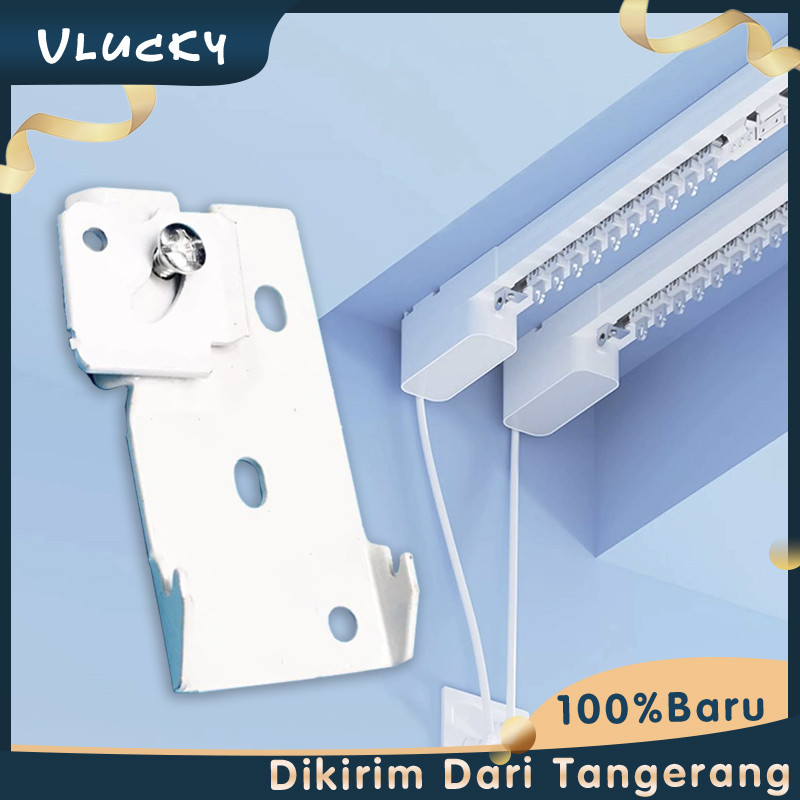 Isi 10 Bracket Plafon Gorden Kaki Penyangga Batang Gorden Lengkung Flexible