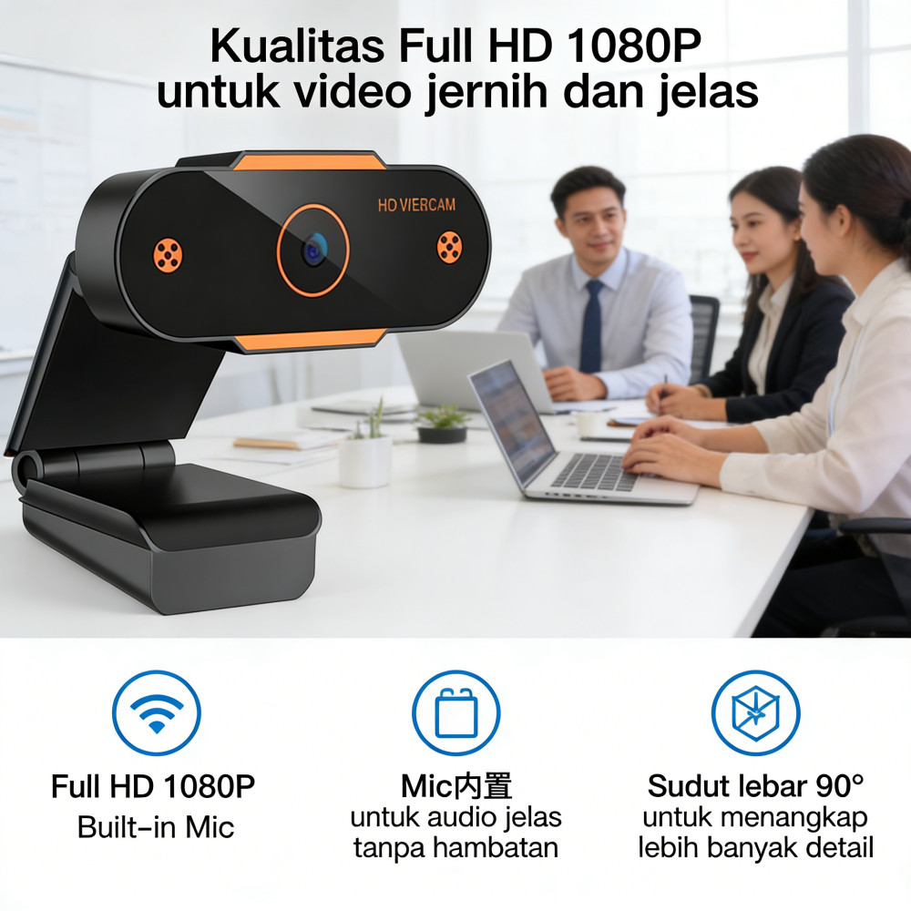 Kamera Online, Kamera Konferensi, Kamera PC, Kamera Laptop, Kamera Mikrofon Kebisingan, Kamera USB 1