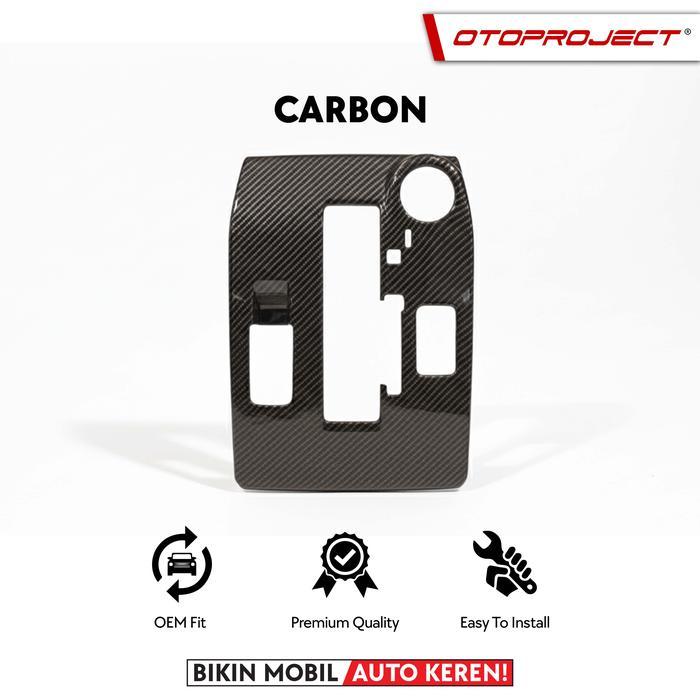 Otoproject - Panel Shifter Destinator | Cover Perseneling Destinator - BLACK WOODEN