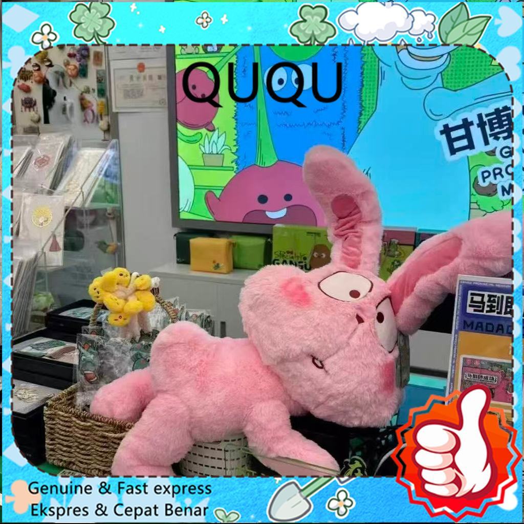 Cute Rabbit Plush Toy Pink Long-Eared Rabbit Plush Doll Rabbit Pillow Birthday Gift Christmas Gift H