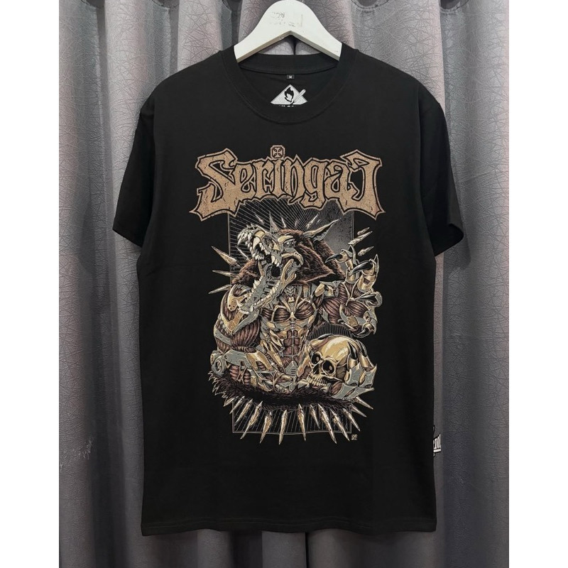 Tshirt Seringai Eagle Prey- Seringai MECHA WOLF S-XXXL