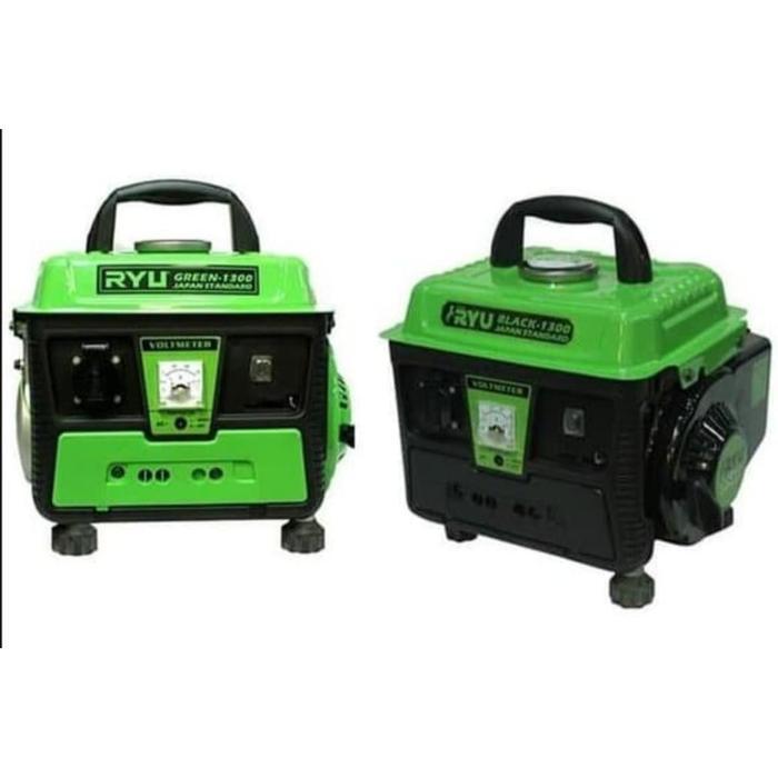 Mesin Genset merk Ryu tipe RS 1300 Green (1000 W)