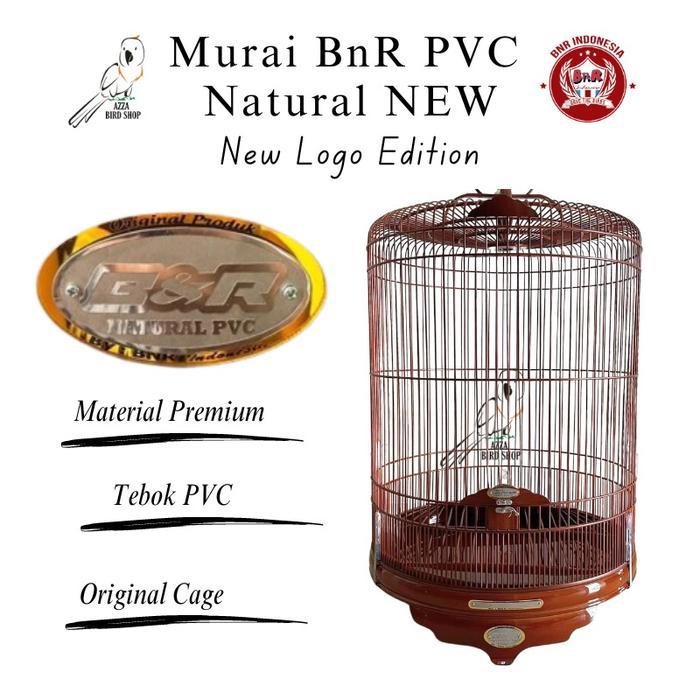 Sangkar Kandang Murai Batu BnR PVC Natural No 2