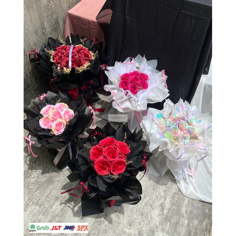 BUKET BUNGA VIRAL BUKET BUNGA ARTIFICIAL BESAR ROUND BUKET