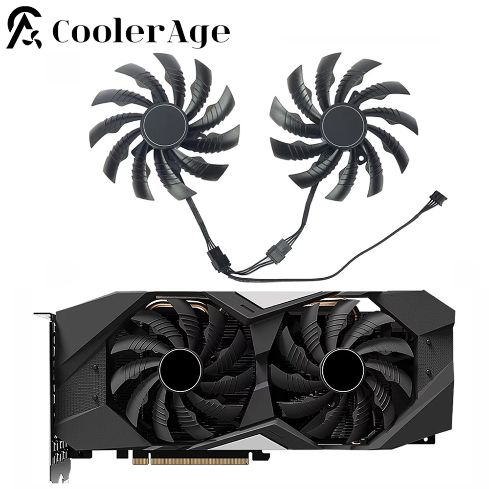 Video Card Fan For Gigabyte RTX2070 RTX 2060 SUPER 2070 WINDFORCE 95MM PLD10010S12H GTX1660Ti GTX165