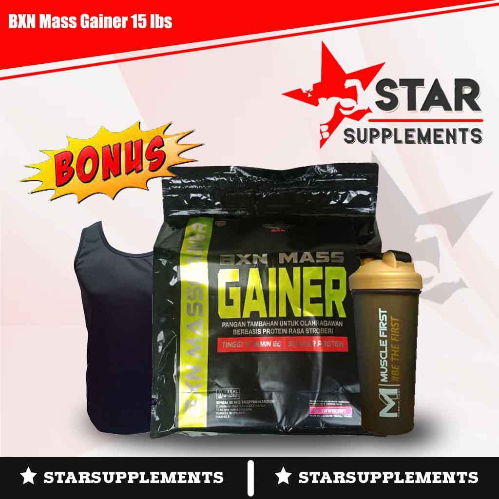BXN MASS GAINER 15 lbs / Susu Penambah Berat Badan 15 lb Halal & BPOM