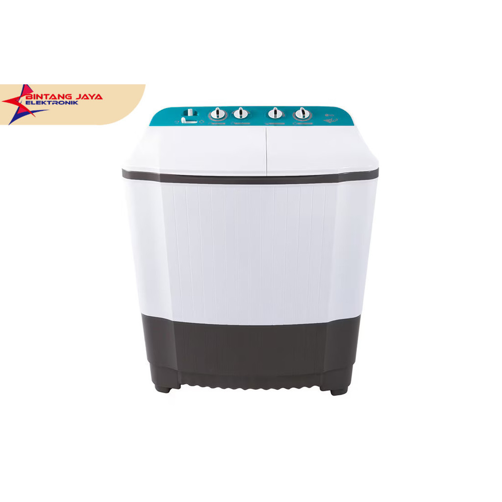 Mesin Cuci LG kapasitas 7KG LG P7000N  / Mesin cuci 2 tabung LG P7000N Kapasitas 8KG 