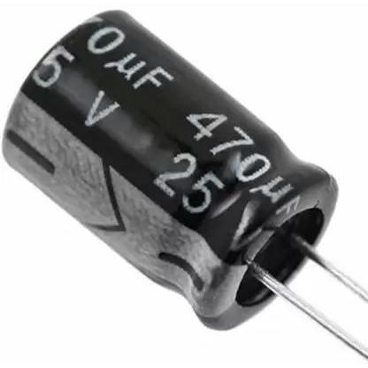 Elco Elko Capasitor Kapasitor 470uf 25v 470 uf 25 25volt