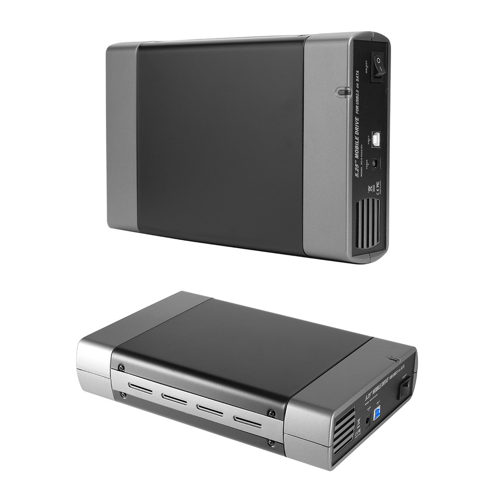 525inch External Hard Drive Enclosure USB3020 To SATA HDD SSD Enclosure Case Support DVD Hard sk Box
