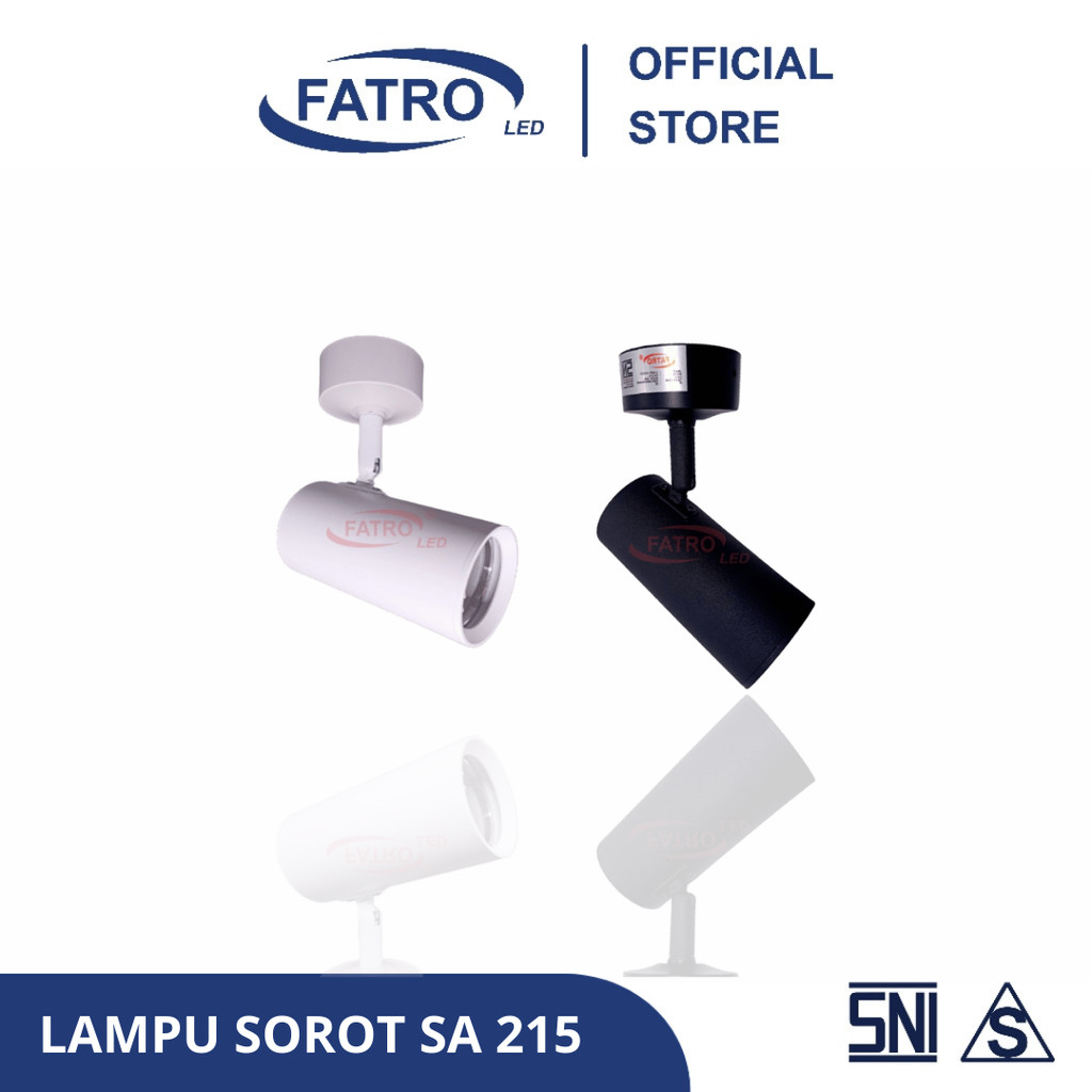 FATRO Lampu Sorot Dekorasi MR 16 - LAMPU SOROT MR16 / FITING SOROT MR 16 - LAMPU PLAFON DAN REL