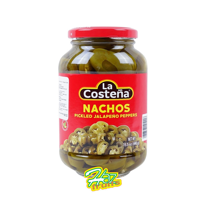 La Costena Pickled Jalapeno Nachos Slice 440 gram
