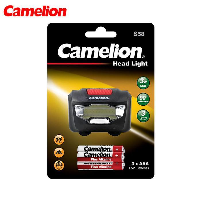 Camelion Head Lamp LED 3W S58 - Head Lamp Camelion LED