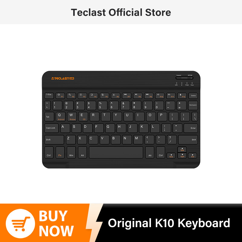 Original Teclast K10 Bluetooth Keyboard for Tablet for Windows Android IOS Wireless For Teclast Tabl