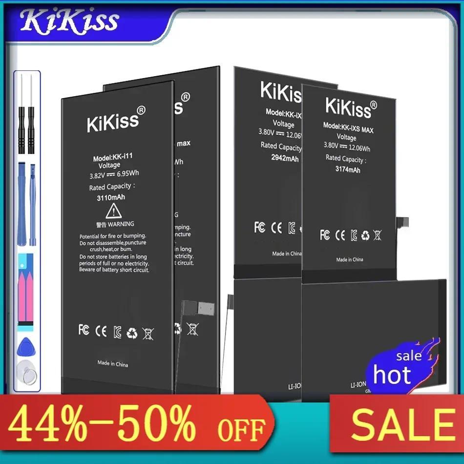 High Capacity Battery For iPhone 3G 3GS 5 6 6S 5S 6P 6SP SE 7 8 Plus X XR XS 11 Pro Max Bateria Free