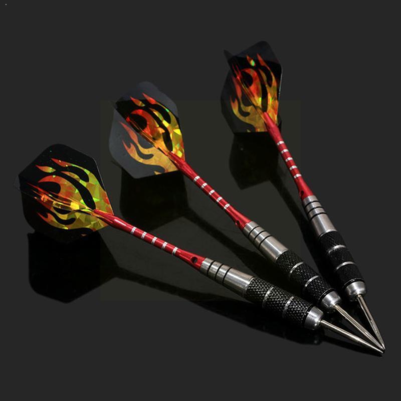 3pcs/Set Professional Tungsten Steel Needle Tip Darts Sports Steel Shafts Flights Tip 22g Darts Dart