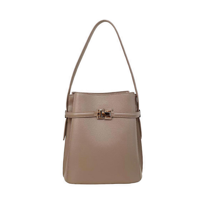 Mira Agile's Pick - Payless Chrissie Womens Jinnie Bucket Bag - Taupe_16